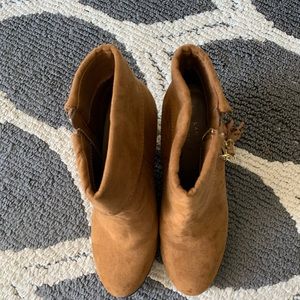 Lauren Conrad Tan Boots